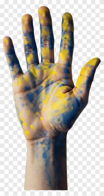 Painted Hand PNG