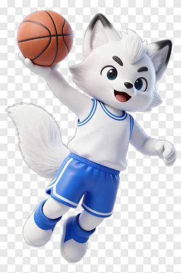 Fox Basketball Player PNG