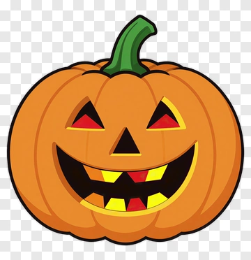 Cartoon Jack-o'-Lantern PNG