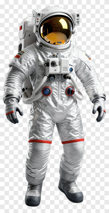 Astronaut In Spacesuit PNG