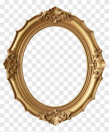 Ornate Gold Frame PNG