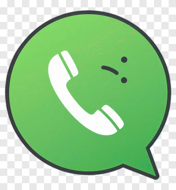 WhatsApp Logo With Phone Icon PNG