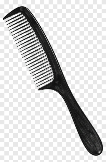 Black Comb PNG