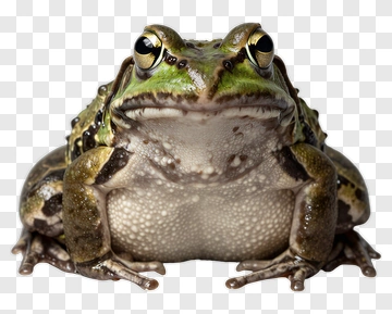 Green Frog With Brown Spots PNG