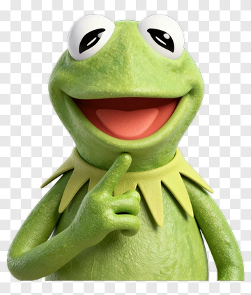 Kermit The Frog Pointing Finger PNG