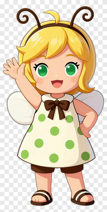 Child In Bee Costume PNG