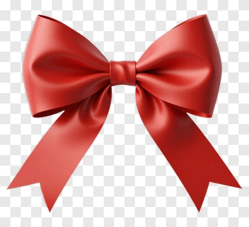 Red Bow PNG
