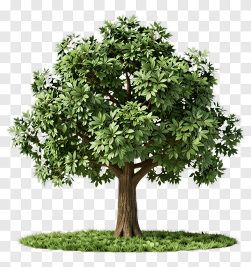 Lush Green Tree With Full Canopy PNG