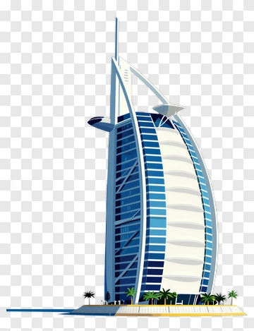 Burj Al Arab Jumeirah Hotel PNG