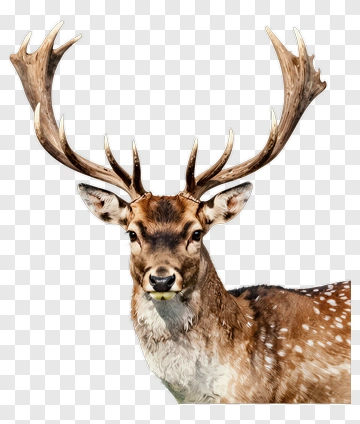 Stag With Large Antlers PNG