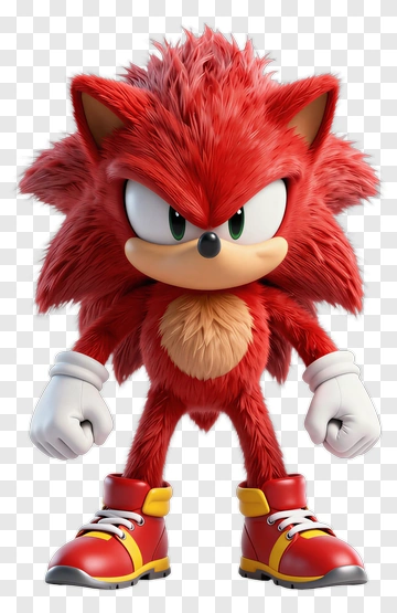 Knuckles The Red Hedgehog PNG