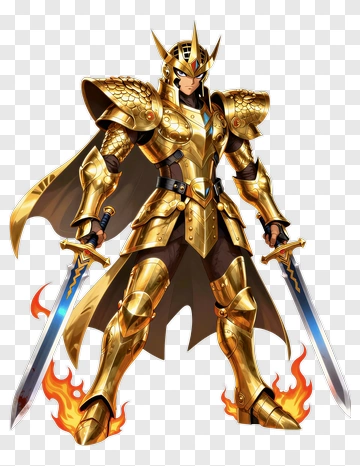 Saint Seiya Gold Saint Swordsman PNG