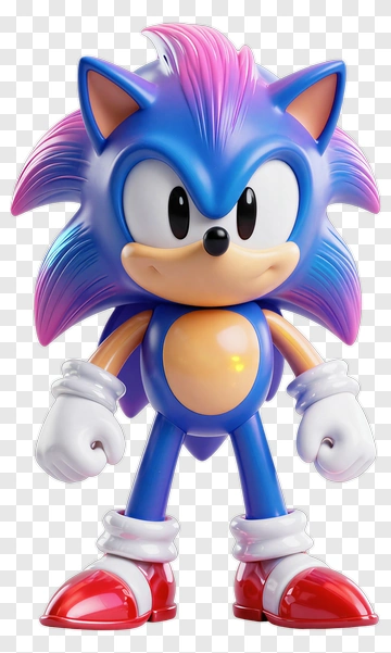 Sonic The Hedgehog Figure PNG