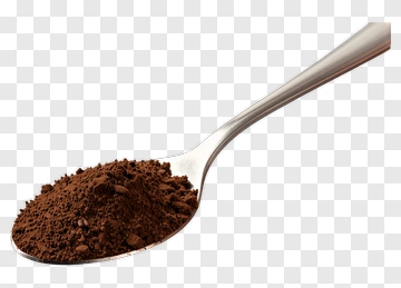 Coffee Powder On Spoon PNG