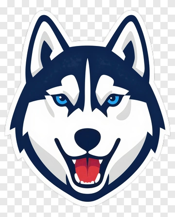 Husky Dog Head PNG