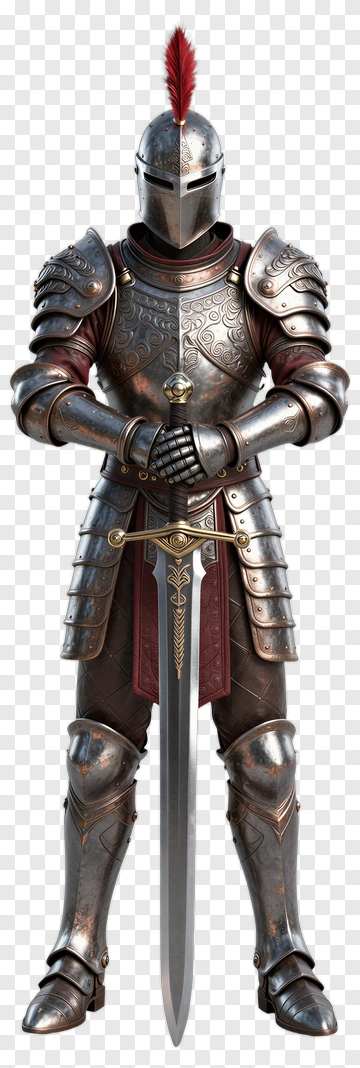 Knight In Full Armor PNG