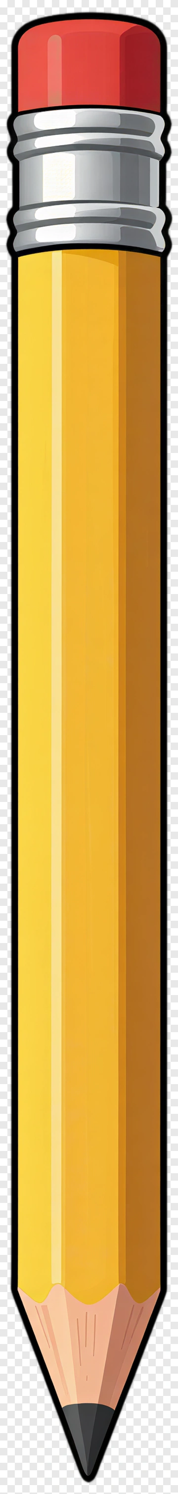 Classic Yellow Pencil PNG