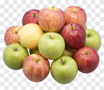 Fresh Apples In A Heap PNG