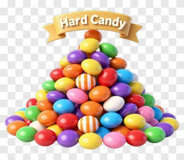 Hard Candy Pyramid PNG