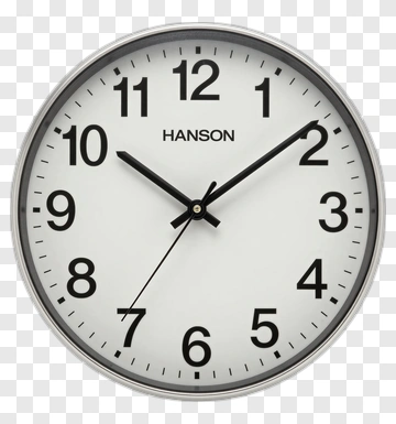 HANSON Wall Clock PNG