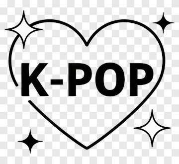 K-POP Heart Logo PNG