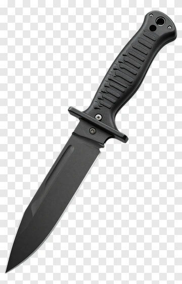 Black Knife PNG