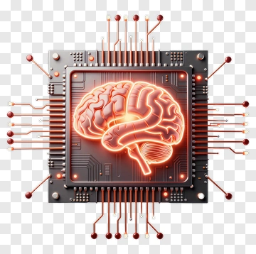 Neural Network On Circuit Board PNG
