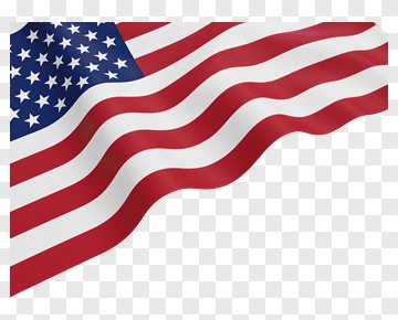 American Flag Waving PNG