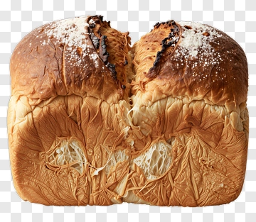 Golden Crust Bread With Flour Dust PNG