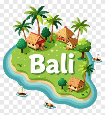 Bali Island Paradise PNG