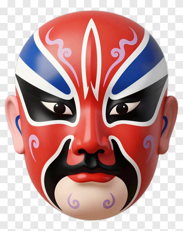 Peking Opera Mask PNG