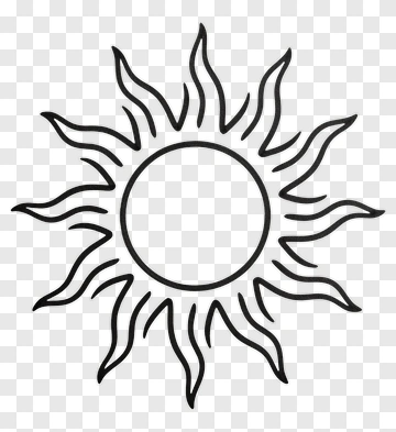 Sun Drawing PNG