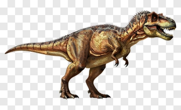 Tyrannosaurus Rex With Spikes And Teeth PNG