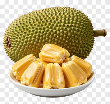 Durian And Durian Flesh PNG