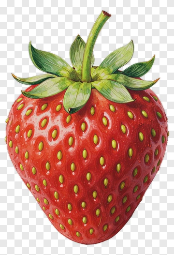Hand-drawn Strawberry PNG
