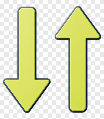 Up And Down Arrows PNG