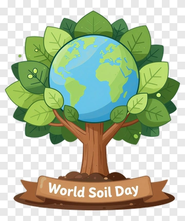 World Soil Day Earth Tree PNG
