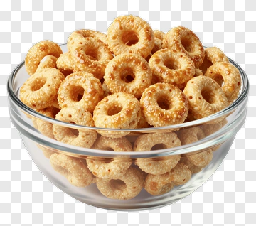 Ring Cereal In A Bowl PNG