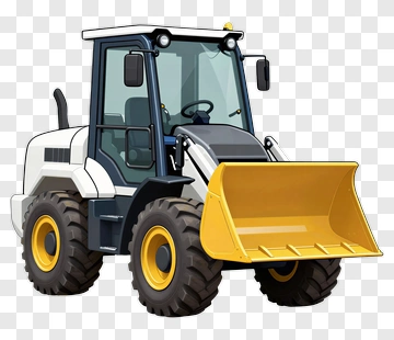 Cartoon Front Loader PNG