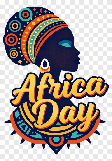 Africa Day Celebration Design PNG