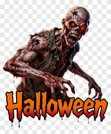 Halloween Zombie PNG