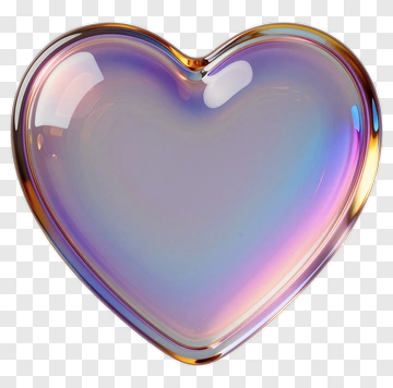 Iridescent Heart PNG