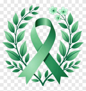 Green Ribbon Awareness Symbol PNG