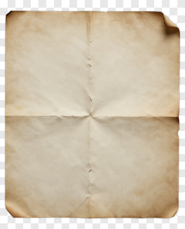 Vintage Beige Paper PNG