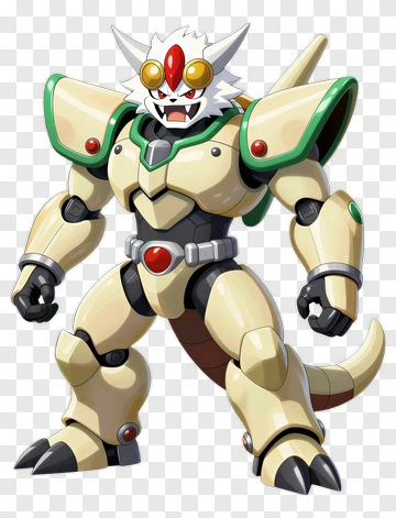 Lion Mecha Robot PNG