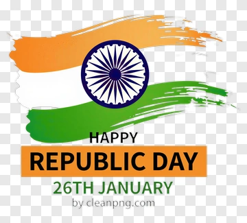 Indian Flag For Republic Day Celebration PNG
