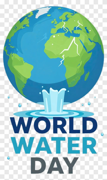 World Water Day Earth Globe PNG