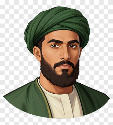Man With Turban And Beard PNG