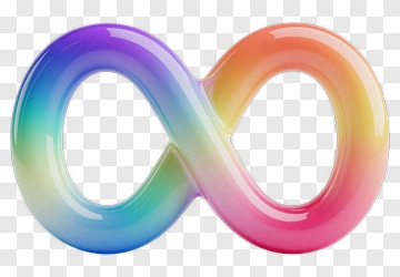 Rainbow Infinity Symbol PNG