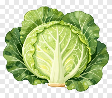 Fresh Cabbage PNG